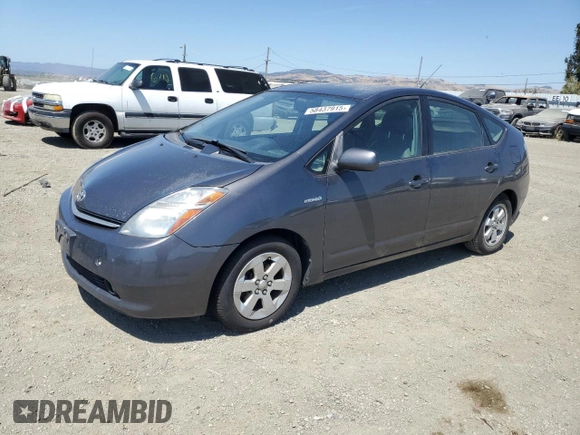 2007 Toyota Prius z VIN JTDKB20U473211597, wystawiony jako Copart lot #58437915 z przebiegiem 252 737 mil mil oraz Szkoda całkowita • Salvage title. Historia ofert i sprzedaży dostępna na DreamBid. Obrazek 1.