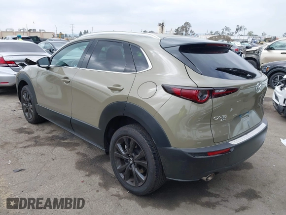 2024 Mazda CX-30 2.5 Carbon Turbo with VIN 3MVDMBXY5RM714101, listed as a IAAI auction lot 41902657 with 1,510 mi miles. Bid and sale history available at carsss.com. Image 3.
