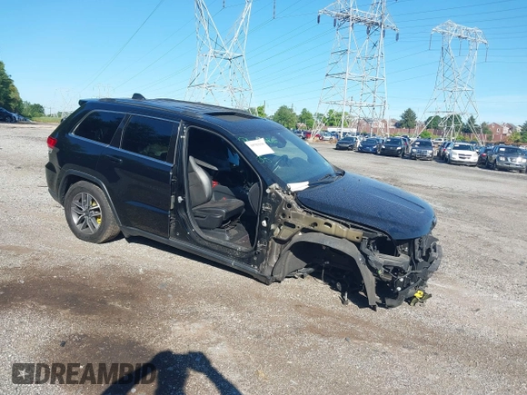 2020 Jeep Grand Cherokee Laredo E with VIN 1C4RJFAG8LC315568, listed as a IAAI auction lot 39783198 with 33,368 mi miles and . Bid and sale history available at DreamBid. Image 1.