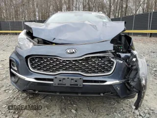 2020 Kia Sportage EX with VIN KNDPNCAC9L7766461, listed as a Copart auction lot 47603845 with 49,607 mi miles and Salvage title. Bid and sale history available at DreamBid. Image 5.