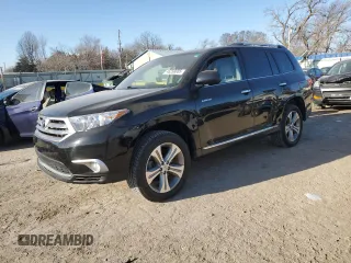 2011 Toyota Highlander Limited with VIN 5TDDK3EH8BS048969, listed as a Copart auction lot 48258085 with 145,180 mi miles and Salvage title. Bid and sale history available at DreamBid. Image 1.