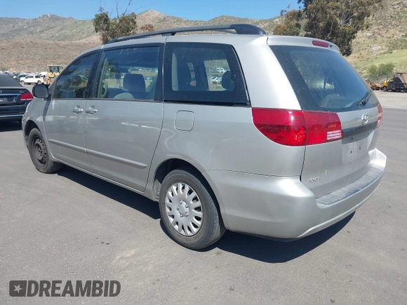 2005 Toyota Sienna CE with VIN 5TDZA23CX5S307430, listed as a IAAI auction lot 42058219 with 97,391 mi miles and . Bid and sale history available at DreamBid. Image 3.