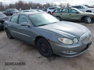 2008 Buick LaCrosse CX with VIN 2G4WC582281163345, listed as a IAAI auction lot 41955814 with 188,719 mi miles. Bid and sale history available at carsss.com. Image 1.