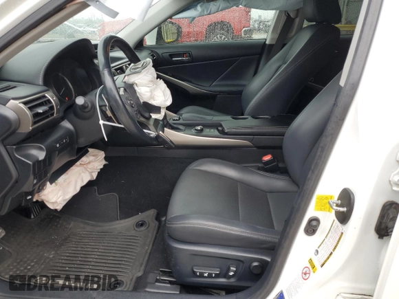 2015 Lexus IS 250 with VIN JTHCF1D23F5020735, listed as a Copart auction lot 53811225 with 100,053 mi miles and Salvage Title. Bid and sale history available at DreamBid. Image 7.