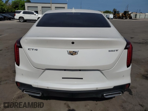 2021 Cadillac CT4 Premium Luxury z VIN 1G6DB5RK0M0113954, wystawiony jako Copart lot #58101165 z przebiegiem 33 957 mil mil oraz Tytuł czysty. Historia ofert i sprzedaży dostępna na DreamBid. Obrazek 6.