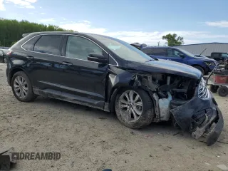 2019 Ford Edge Titanium z VIN 2FMPK3K91KBB54381, wystawiony jako Copart lot #52979555 z przebiegiem 99 127 mil mil oraz Szkoda całkowita • Salvage title. Historia ofert i sprzedaży dostępna na DreamBid. Obrazek 4.