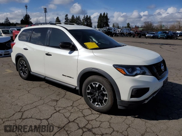 2020 Nissan Pathfinder SV with VIN 5N1DR2BM3LC616213, listed as a Copart auction lot 47273895 with 55,754 mi miles and Salvage title. Bid and sale history available at DreamBid. Image 4.