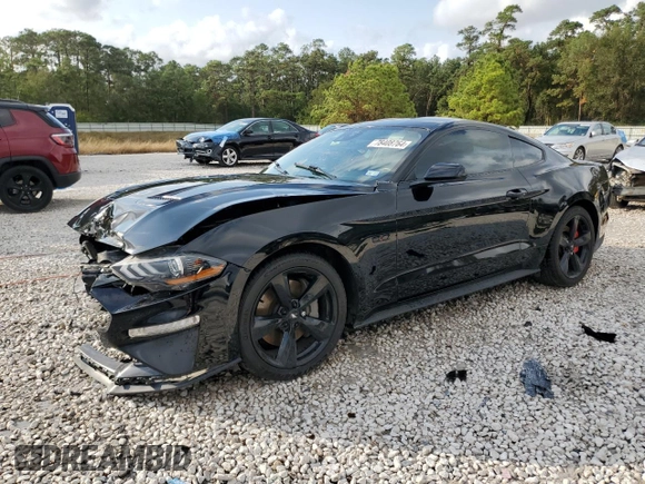 2021 Ford Mustang GT with VIN 1FA6P8CF5M5156487, listed as a Copart auction lot 78408764 with 73,798 mi miles and Clean title. Bid and sale history available at DreamBid. Image 1.