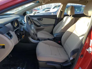 2015 Hyundai Elantra Limited with VIN KMHDH4AE8FU291338, listed as a Copart auction lot 87076114 with 56,494 mi miles and Salvage Title. Bid and sale history available at carsss.com. Image 7.