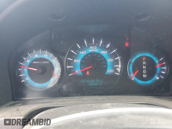 2012 Ford Fusion SEL z VIN 3FAHP0JG7CR297174, wystawiony jako Copart lot #55469005 z przebiegiem 129 434 mil mil oraz Szkoda całkowita • Salvage title. Historia ofert i sprzedaży dostępna na DreamBid. Obrazek 9.