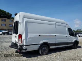 2021 Ford Transit Cargo with VIN 1FTBR3X83MKA58920, listed as a Copart auction lot 59946095 with 65,655 mi miles and Salvage title. Bid and sale history available at DreamBid. Image 3.
