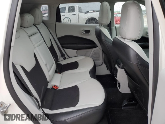2020 Jeep Compass Latitude with VIN 3C4NJCBBXLT158971, listed as a Copart auction lot 56140245 with 38,212 mi miles and Salvage title. Bid and sale history available at DreamBid. Image 11.