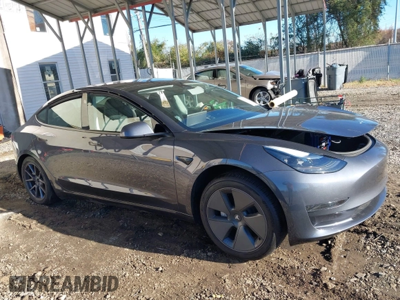 2023 Tesla Model 3 with VIN 5YJ3E1EA3PF673642, listed as a IAAI auction lot 40818151 with 12,293 mi miles and . Bid and sale history available at carsss.com. Image 14.