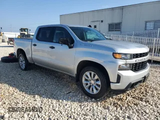 2022 Chevrolet Silverado 1500 Custom with VIN 3GCPWBEKXNG160893, listed as a Copart auction lot 43984205 with 149,547 mi miles and Clean Title. Bid and sale history available at DreamBid. Image 4.