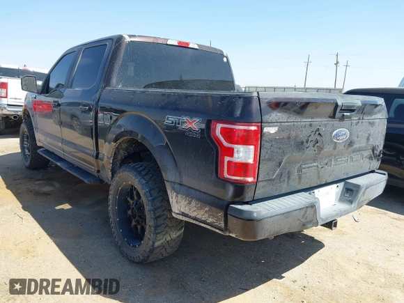 2020 Ford F-150 XL with VIN 1FTEW1E53LKF37212, listed as a IAAI auction lot 41891888 with 91,513 mi miles and . Bid and sale history available at DreamBid. Image 3.