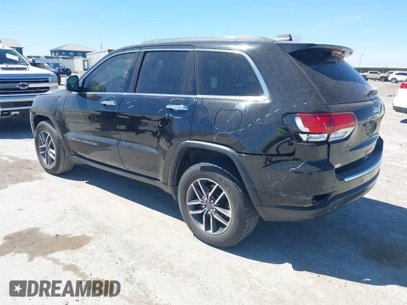 2020 Jeep Grand Cherokee Limited with VIN 1C4RJEBG6LC430209, listed as a IAAI auction lot 41871742 with 89,632 mi miles and . Bid and sale history available at DreamBid. Image 3.
