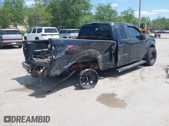 2013 Ford F-150 XL with VIN 1FTFX1EF5DFC97181, listed as a IAAI auction lot 42555151 with 140,137 mi miles and . Bid and sale history available at DreamBid. Image 4.