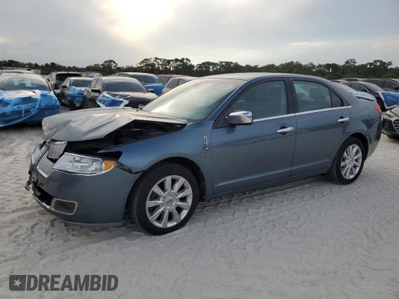 2012 Lincoln MKZ with VIN 3LNHL2GC8CR811213, listed as a Copart auction lot 53751395 with 93,738 mi miles and Salvage Title. Bid and sale history available at DreamBid. Image 1.