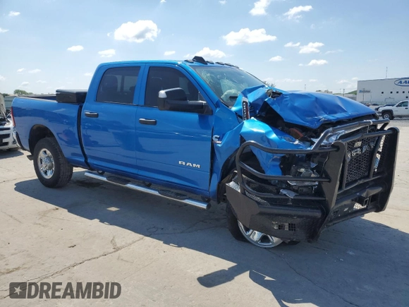 2021 Ram 2500 Tradesman with VIN 3C6UR5CL6MG520321, listed as a Copart auction lot 55867345 with 103,291 mi miles and Salvage title. Bid and sale history available at DreamBid. Image 4.