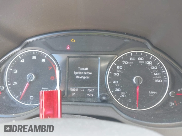 2014 Audi Q5 Premium Plus with VIN WA1DGAFP9EA069322, listed as a IAAI auction lot 41667905 with 110,743 mi miles and . Bid and sale history available at DreamBid. Image 7.