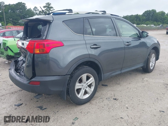 2013 Toyota RAV4 XLE with VIN JTMRFREV8DD016220, listed as a IAAI auction lot 42442403 with 165,364 mi miles and . Bid and sale history available at DreamBid. Image 4.