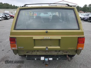 1996 Jeep Cherokee Sport with VIN 1J4FJ68S9TL291661, listed as a Copart auction lot 71968934 with 139,695 mi miles and Salvage Title. Bid and sale history available at carsss.com. Image 6.