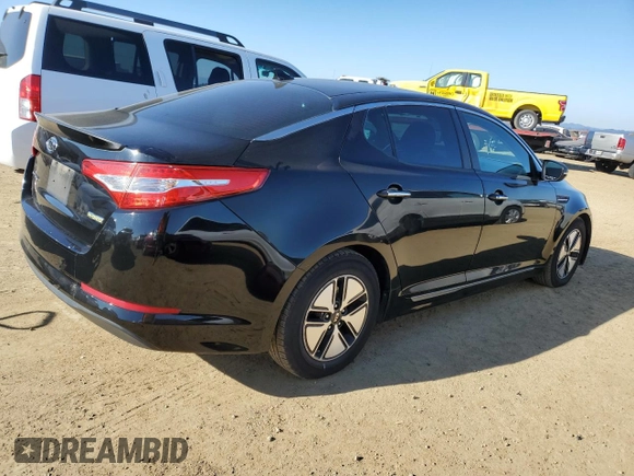 2012 Kia Optima Hybrid with VIN KNAGM4AD0C5020149, listed as a Copart auction lot 88987955 with 183,898 mi miles and Clean Title. Bid and sale history available at DreamBid. Image 3.