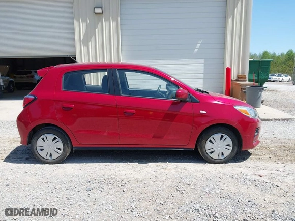 2021 Mitsubishi Mirage ES with VIN ML32AUHJ2MH013143, listed as a IAAI auction lot 41989457 with 56,166 mi miles. Bid and sale history available at carsss.com. Image 13.