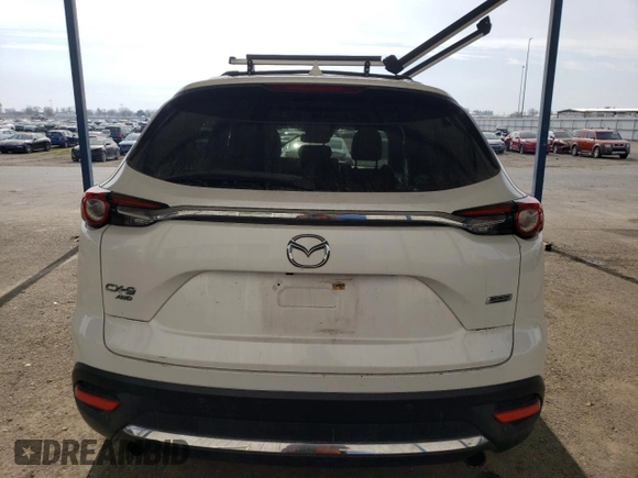 2017 Mazda CX-9 Grand Touring with VIN JM3TCBDY9H0130622, listed as a Copart auction lot 42441945 with 67,101 mi miles and Salvage Title. Bid and sale history available at carsss.com. Image 6.
