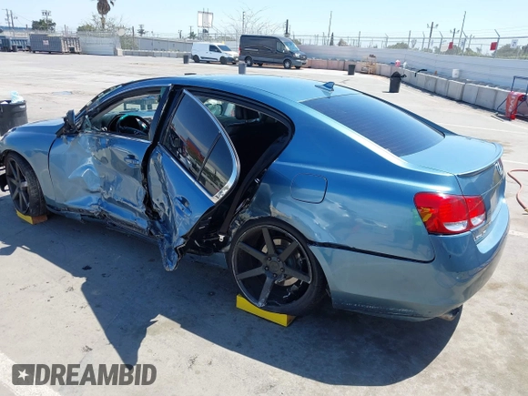 2007 Lexus GS 350 with VIN JTHBE96S170011427, listed as a IAAI auction lot 42010113 with 196,162 mi miles. Bid and sale history available at carsss.com. Image 3.