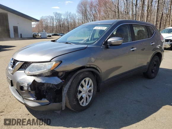 2015 Nissan Rogue S with VIN KNMAT2MV4FP523213, listed as a Copart auction lot 52674065 with 131,037 mi miles and Salvage Title. Bid and sale history available at DreamBid. Image 1.