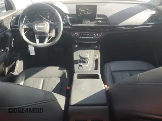 2020 Audi Q5 Premium with VIN WA1ANAFYXL2034037, listed as a Copart auction lot 63627825 with 33,874 mi miles and Salvage title. Bid and sale history available at DreamBid. Image 8.