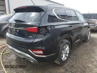 2019 Hyundai Santa Fe SE with VIN 5NMS2CAD5KH096149, listed as a Copart auction lot 54204262 with 66,257 mi miles. Bid and sale history available at carsss.com. Image 4.