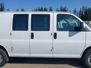 2012 Chevrolet Express Cargo Van with VIN 1GCWGFCB0C1117727, listed as a IAAI auction lot 42105038 with 204,472 mi miles. Bid and sale history available at carsss.com. Image 13.