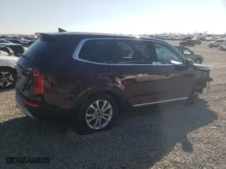 2022 Kia Telluride LX with VIN 5XYP2DHC4NG238403, listed as a Copart auction lot 47356145 with 62,786 mi miles and Salvage Title. Bid and sale history available at carsss.com. Image 3.