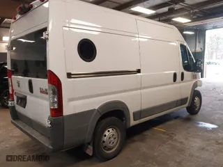 2018 Ram ProMaster Cargo Van with VIN 3C6TRVBG2JE143543, listed as a IAAI auction lot 41689450 with 103,028 mi miles. Bid and sale history available at carsss.com. Image 4.