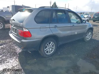 2004 BMW X5 3.0i with VIN 5UXFA13574LU36237, listed as a IAAI auction lot 41787350 with 1 mi miles. Bid and sale history available at carsss.com. Image 4.