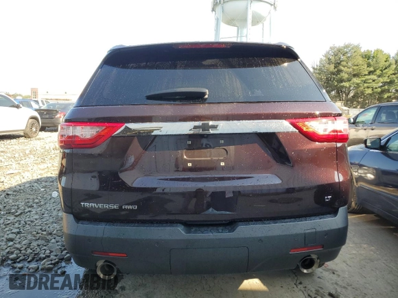 2020 Chevrolet Traverse LT Cloth with VIN 1GNEVGKW7LJ190290, listed as a Copart auction lot 69182974 with 33,801 mi miles and Salvage Title. Bid and sale history available at carsss.com. Image 6.