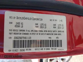 2005 Dodge Magnum z VIN 2D8GZ58275H611123, wystawiony jako IAAI lot #41766191 z przebiegiem 97 736 mil mil oraz . Historia ofert i sprzedaży dostępna na DreamBid. Obrazek 9.