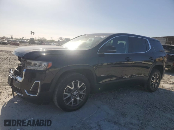 2021 GMC Acadia SLE with VIN 1GKKNKLA4MZ162407, listed as a Copart auction lot 49963725 with 141,122 mi miles and Salvage Title. Bid and sale history available at DreamBid. Image 1.