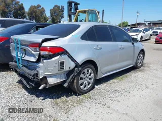2020 Toyota Corolla LE with VIN JTDEPRAE0LJ080690, listed as a IAAI auction lot 41905637 with 32,904 mi miles and . Bid and sale history available at DreamBid. Image 4.