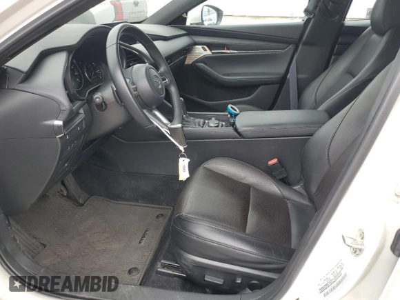 2022 Mazda Mazda3 Hatchback Premium with VIN JM1BPAML0N1518612, listed as a Copart auction lot 53709515 with 16,682 mi miles and Salvage Title. Bid and sale history available at carsss.com. Image 7.