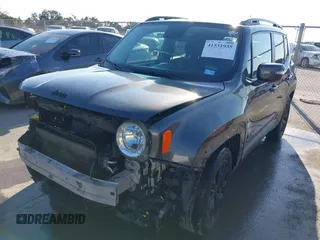 2017 Jeep Renegade Latitude with VIN ZACCJABB6HPG45899, listed as a IAAI auction lot 41531935 with 110,533 mi miles. Bid and sale history available at carsss.com. Image 18.