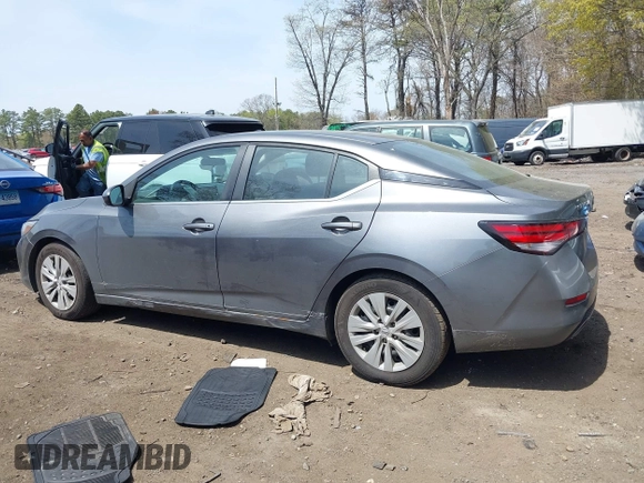 2020 Nissan Sentra S with VIN 3N1AB8BV2LY222901, listed as a IAAI auction lot 42122487 with 64,551 mi miles. Bid and sale history available at carsss.com. Image 14.