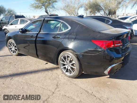 2018 Acura TLX with VIN 19UUB2F35JA005796, listed as a IAAI auction lot 40994752 with Not provided miles and . Bid and sale history available at DreamBid. Image 6.