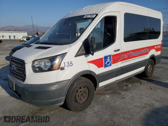 2017 Ford Transit XL с VIN 1FMZK1CM0HKA75959, выставлен на аукционе Copart как лот 88277945 с пробегом Не указан миль и Списание • Salvage title. История ставок и продаж доступна на DreamBid. Изображение 1.