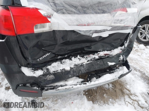 2012 GMC Terrain SLT-2 with VIN 2GKALWEK6C6327964, listed as a IAAI auction lot 41301411 with 108,459 mi miles. Bid and sale history available at carsss.com. Image 6.