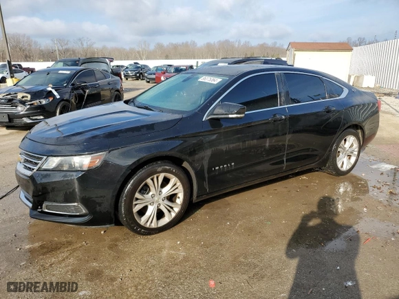 2015 Chevrolet Impala LT with VIN 1G1115SL5FU102944, listed as a Copart auction lot 86375364 with 181,397 mi miles and Salvage Title. Bid and sale history available at carsss.com. Image 1.