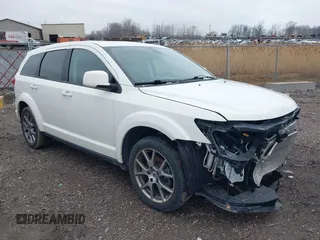 2019 Dodge Journey GT z VIN 3C4PDDEG1KT739447, wystawiony jako IAAI lot #42005596 z przebiegiem 54 138 mil mil oraz . Historia ofert i sprzedaży dostępna na DreamBid. Obrazek 1.
