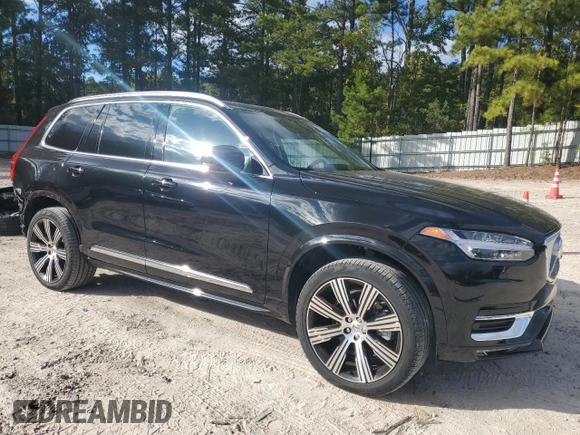 2023 Volvo XC90 Ultimate with VIN YV4062PA8P1972892, listed as a Copart auction lot 75747064 with 16,997 mi miles and Salvage Title. Bid and sale history available at carsss.com. Image 4.
